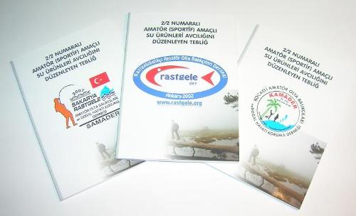 40.000 ADET AMATÖR (SPORTİF) AMAÇLI SU ÜRÜNLERİ AVCILIĞINI DÜZENLEYEN TEBLİĞ KİTAPÇIĞI BASIMINI SAĞLADIK VE AMATÖR BALIK AVCILARININ KULLANIMINA SUNUYORUZ.